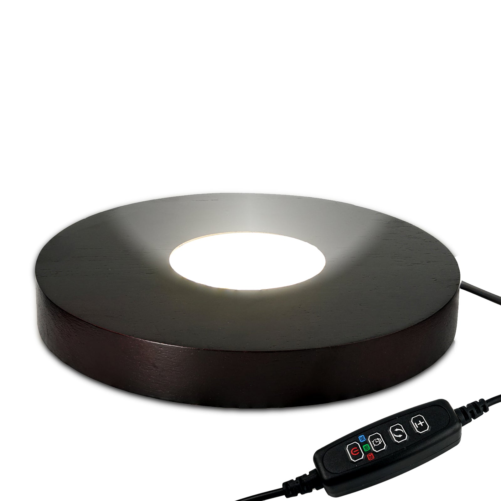 Auto Timer Wood Crystal Display Base Light L18
