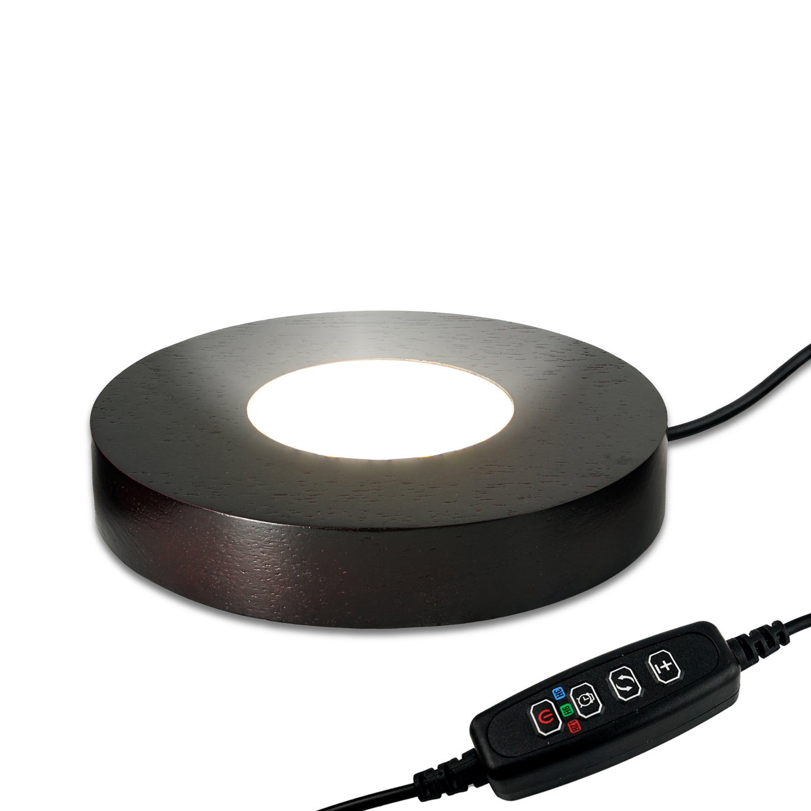 Auto Timer Wood Crystal Display Base Light L18