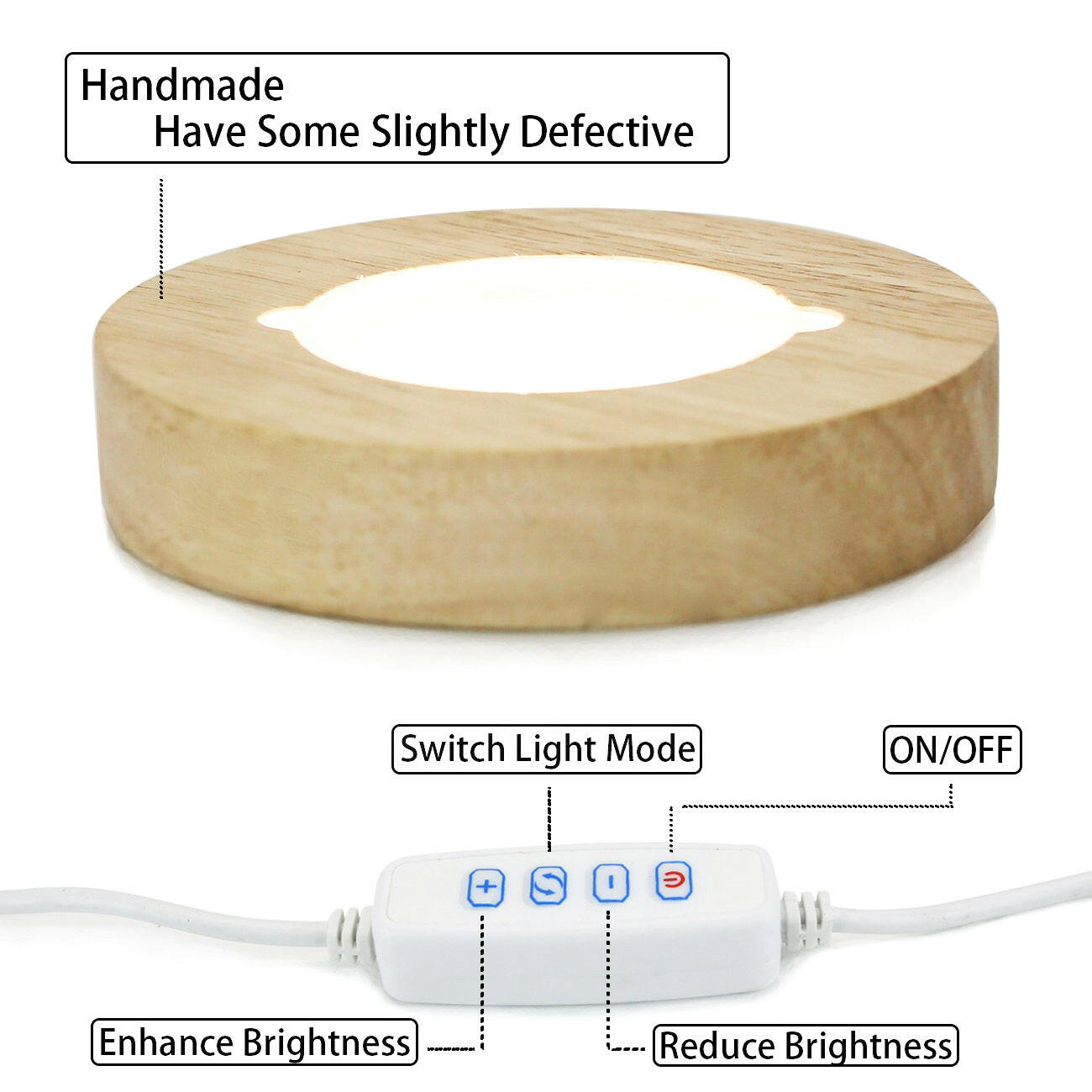Dimming Light Base White/Warm Light L11 - Mintso